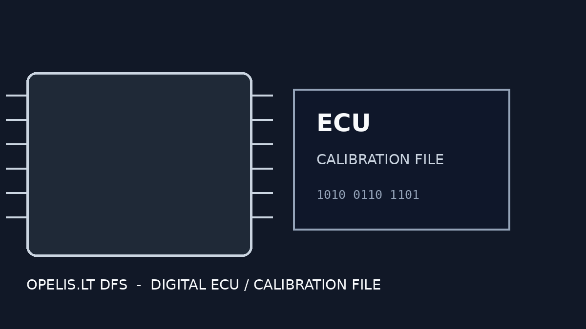 OPELIS.LT DFS ECU calibration file
